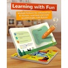image:imageKOKODI Dinosaur Talking Pen with Phonics Cards Autism Sensory Interactive Game for Kids Ages 38 Kindergarten Preschool Learning Activities ABC 123 Learning Set for Toddler Educational Birthday GiftOrange 2pcs Vocabulary Set