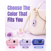 image:imageKOKODI Mini Digital Camera with Keychain Purple Retro Aesthetic Camera with 11 Filters Portable Pocket Camera for Teens Girls Social Moments and TravelPurple
