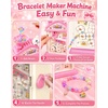 image:imageKOKODI Bracelet Making Kit for Girls Ages 612 DIY Friendship Bracelet Jewelry Making Craft Kit with Colorful Beads amp Charms Arts and Crafts Christmas Birthday Gifts for GirlsLight Pink
