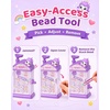 image:imageKOKODI Bracelet Making Kit for Girls Ages 612 DIY Friendship Bracelet Jewelry Making Craft Kit with Colorful Beads amp Charms Arts and Crafts Christmas Birthday Gifts for GirlsPurple