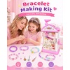 image:imageKOKODI Bracelet Making Kit for Girls Ages 612 DIY Friendship Bracelet Jewelry Making Craft Kit with Colorful Beads amp Charms Arts and Crafts Christmas Birthday Gifts for GirlsPink