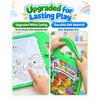 image:imageKOKODI Magic Water Coloring Book for Toddlers 13 Unicorn Reusable Water Painting Book with Water Pen 10 Magical Scenes MessFree Travel Activity Toy Gift for Toddlers Ages 33 PCSBoy