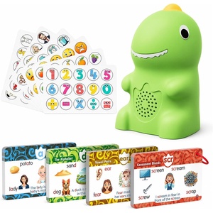 image:imageKOKODI Dinosaur Talking Pen with Phonics Cards Autism Sensory Interactive Game for Kids Ages 28 Kindergarten Preschool Learning Activities ABC 123 Learning Set for Toddler Educational Birthday Gift